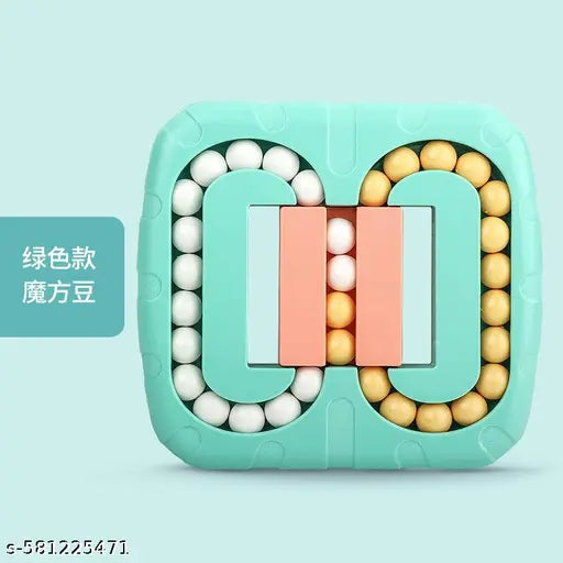 Creative Develop Brain Children Magic Bean Puzzle Toy Kids Rotating Magic Beans Cube with Fingertips