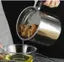 Oil Strainer Pot Grease Can - Stainless Steel Cooking Grease Container,Reuse Oil Storage Best Oil Shaver Can Container with Removable Filter Anti-Scalding Handheld, Oil Filter