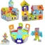 House Building Blocks with Windows, Block Game for Kids,Boys,Children (72+ PC)