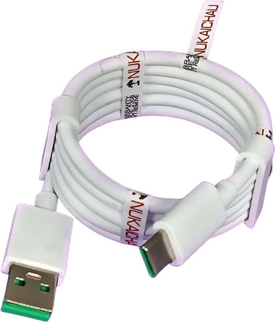 c type data cable for mobile charger 1.00252999999996 m USB Type C Cable (Compatible with For Oneplus 8 pro | Oneplus nord | Realme Narzo | Realme x | Realme xt, White)