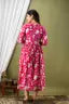 Woman’s RAYON Printed Maternity GOWN /KURTI with Adjustable Belt/DORI