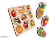 learning education fruti puzzle board for 3+ kids girls\boys toy\toys.
