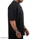 Trendy Black Colour Printed Half-sleeve T-shirts for Men