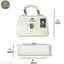 Graceful Stylish Slingbags Luxury High Quality PU Leather Women Shoulder Bag (White)