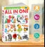 All In One Board Book | My Book Of Knowledge In English - Picture Talk For Nursery Kids