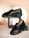 Men's Chunky Casual Formal Loafers. (280-BLK)