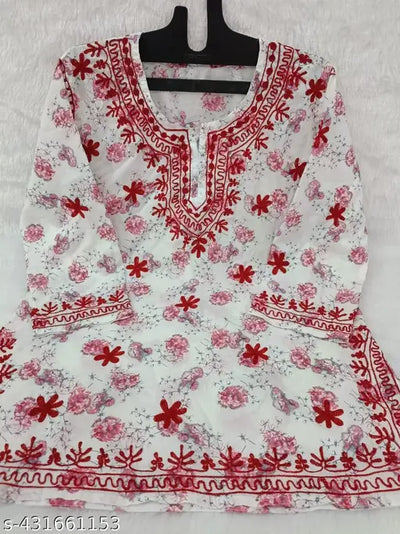 short cotton print maching