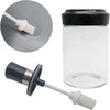 Glass Food and Pickle Storage Spice Jar with Brush 250ml 1pc 1 Piece Spice Set (Glass)