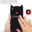 Meow Cat Girlish Back Cover Case for Mi A1 - Black