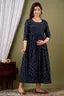 Women's Pure Cotton Maternity Gown/Maternity wear/Feeding Nighty
