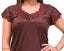 Mishka Fashion Solid Embroidered Women Maxi Nighty/ Night Gown