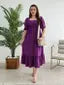 fancy gathered women dress & gown