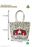 Big Two Elephant Canvas Tote Bag - Stylish, Durable, and Spacious