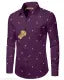 Men Slim Fit Printed Casual Shirt