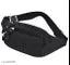 Men's Black Waist Bag || Men's Casual Waist Bag || Stylo Men's Waist Bags || Kamar Bags || Unisex Waist Bags