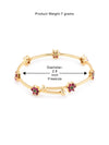 ZAVERI PEARLS Gold look Designer Adjustable Bracelet- ZPFK6274