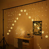 The Purple Tree Star Light Decorative LED Light String Curtain for Diwali, Christmas and Weddings (1 pc, 3 mtr) V Shape Star Light, Diwali Light, Christmas Light, Romantic Light, Star Light Curtain
