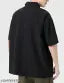 Trendy mens oversized collar tshirt with zipper