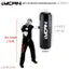 3 Feet UNFILLED Heavy Premium SRF Punching Bag With Chian Black MMA Sparring Training Kick Boxing Muay Thai Martial Arts