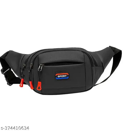 Stylish Real Waist Bag Elegant Style Travel Pouch Passport Holder