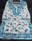 lucknowi chikankari short print top