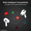 Airpod Pro White, True Wireless Bluetooth Headphone and Earphone, Airpod Pro True Wireless Bluetooth Earphones with long Hours of Playtime, with Blue Case, Compatible for all Smartphones
