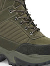 Harrykson London Lightweight Men's adventure hiking & Trekking, All Terrain Grip Rugged Sole Boots For Men (Olive , 7)