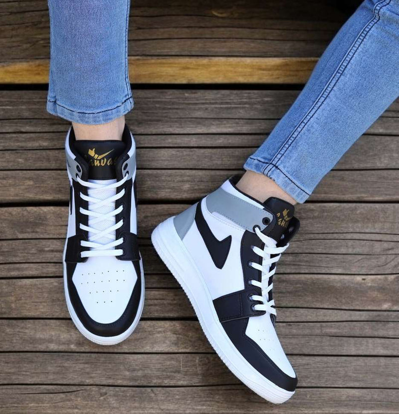 Xylus Xylus Casual High Tops For Men Training & Gym Walking Shoes Boots For Men (Multicolor , 8)