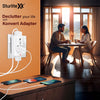 Sturlite Konvert Multiplug| 6-16 Amp| 2-Pin & 3-Pin Socket| Universal AC Travel Adapter| ABS Strong Body Socket| Compact Converter Plug for Travel, Home & Office Use - Pack of 1