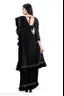FANCY Black Ruffle Wadding Saree With Blouse