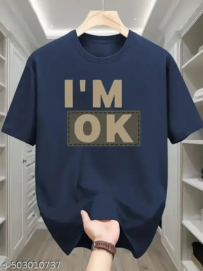 KEESOR Men Tshirt|Men Printed Round neck Tshirt|Men Graphic print Tshirt