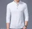 Men Fashion Solid Mandarin Collar Polyester T-Shirt | Men Full Sleeve Casual Regular Fit T Shirt | Stylish Trendy Solid Men Mandarin Collar Full Sleeves Combo T-Shirt for Men | Mandarin collar t-shirt