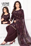 Polyster/Crepe fabric-Exclusive fancy salwar suits