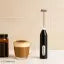 Coffee Frother Hand Blender Milk Frother with Stand Coffee Blender Whisk Foam Maker Egg Beaters Cappuccino Hand Blender Battery Operated Electric Coffee Beater (Pack of 1)