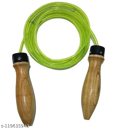 aksainikstore Jump Rope Workout-Professional Skipping Rope Wooden Comfortable Grips, Heavy Jump Ropes Adults Fitness Women Men, Cardio Boxing Endurance Training Exercise