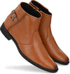 3SIX5 Premium Quality & Comfortable Partywear Boots For Men (Tan , 7)