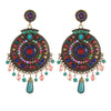 YouBella Jewellery Gifts Bohemian Western Earings Multi-Color Stylish Latest Earrings for Girls and Women