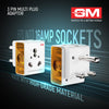 GM 3050 16 Amp 3 Pin MultiPlug Adaptor