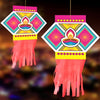 SpecialYou® Diwali Decoration for Home Decor with Paper Kandil Wall Hanging Decoration, Akash Kandil for Diwali Foldable, Deepawali Decoration Items- Pack of 2