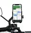 Bike Mobile Stand Holder Metal Body (Black)