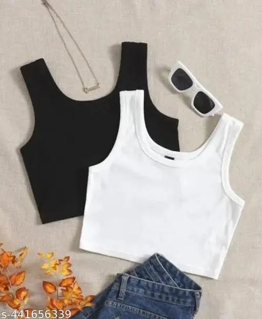 Tank Top For girls Western wear cool look