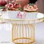 Misty Twenty Twenty Cake Stand Exquisite Ceramic High Cake Plate Dim Sum Tray Dessert Table Display Frame Cupcake Rack Suitable for Birthday Cakes, Desserts