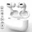 Airpod Pro True Wireless Bluetooth Earphones with 10 Hours of Playtime with Stylist Watch Free & Compatible for all Smartphones (White)