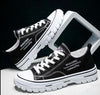 Sneakers For Men (Black, White)