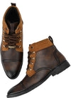 Vellinto Boots For Men Boots For Men (Brown , 6)