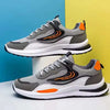 Men's Stylish Grey Sports Shoes For Running, Walking, Gym & Casual Shoes Sneakers For Men (Grey, Black)
