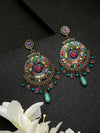 YouBella Jewellery Gifts Bohemian Western Earings Multi-Color Stylish Latest Earrings for Girls and Women