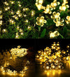 The Purple Tree Flower Led String Light For Diwali, Christmas And Weddings (1 Pc, 16 Flower, 3 Meters) Flower 3D Light, Diwali Light, Christmas Light, Romantic Light Decoration, Transparent