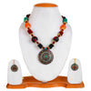 YouBella Gifts Stylish Latest Traditional Afghani Tribal Beads Multicolor Jwell Necklace Jewellery Set with Earrings for Girls and Women