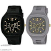 Black And Gray Combo Analog Watch for kids girl nd boys